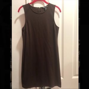 Sweet & Simple Dark Brown sleeveless dress